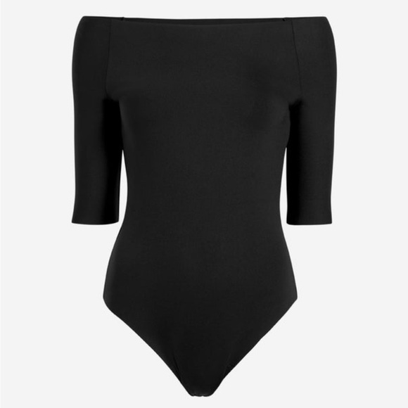 NWT Commando Black Bodysuit with Half Sleeves - Picture 5 of 8